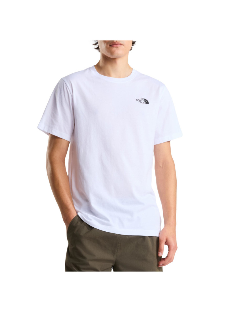 The North Face Koszulka męska M EVO BOX NSE REG SS TEE NF0A8B6KFN4 - Biała | Sklep Monotox