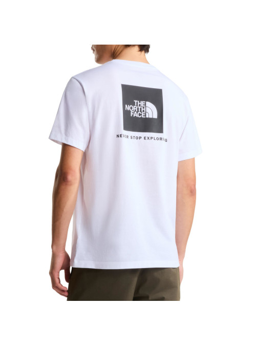 The North Face Koszulka męska M EVO BOX NSE REG SS TEE NF0A8B6KFN4 - Biała | Sklep Monotox