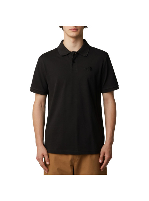 The North Face Koszulka męska M ESS RG POLO TEE NF0A8C1PJK3 - Czarna | Sklep Monotox