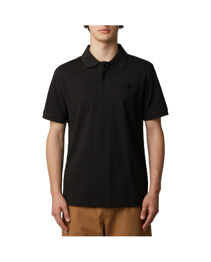 The North Face Koszulka męska M ESS RG POLO TEE NF0A8C1PJK3 - Czarna | Sklep Monotox