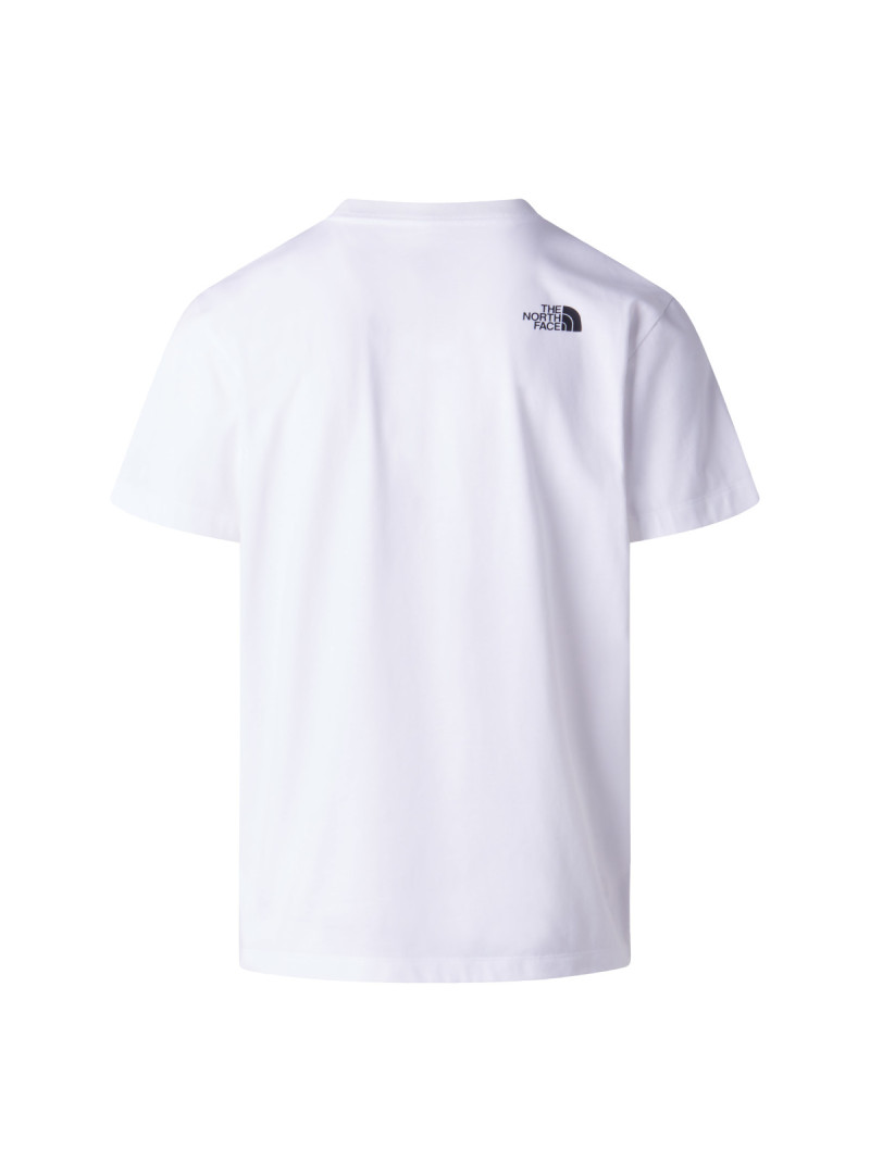 The North Face Koszulka męska M EVO BOX HD RG SS TEE NF0A8G9CFN4 - Biała | Sklep Monotox