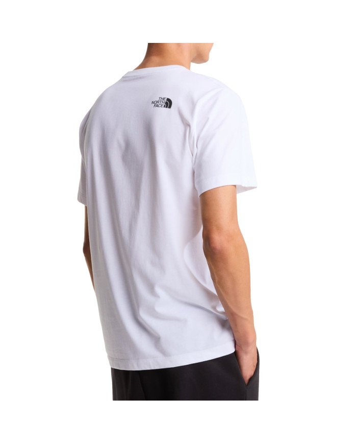 The North Face Koszulka męska M EVO BOX HD RG SS TEE NF0A8G9CFN4 - Biała | Sklep Monotox