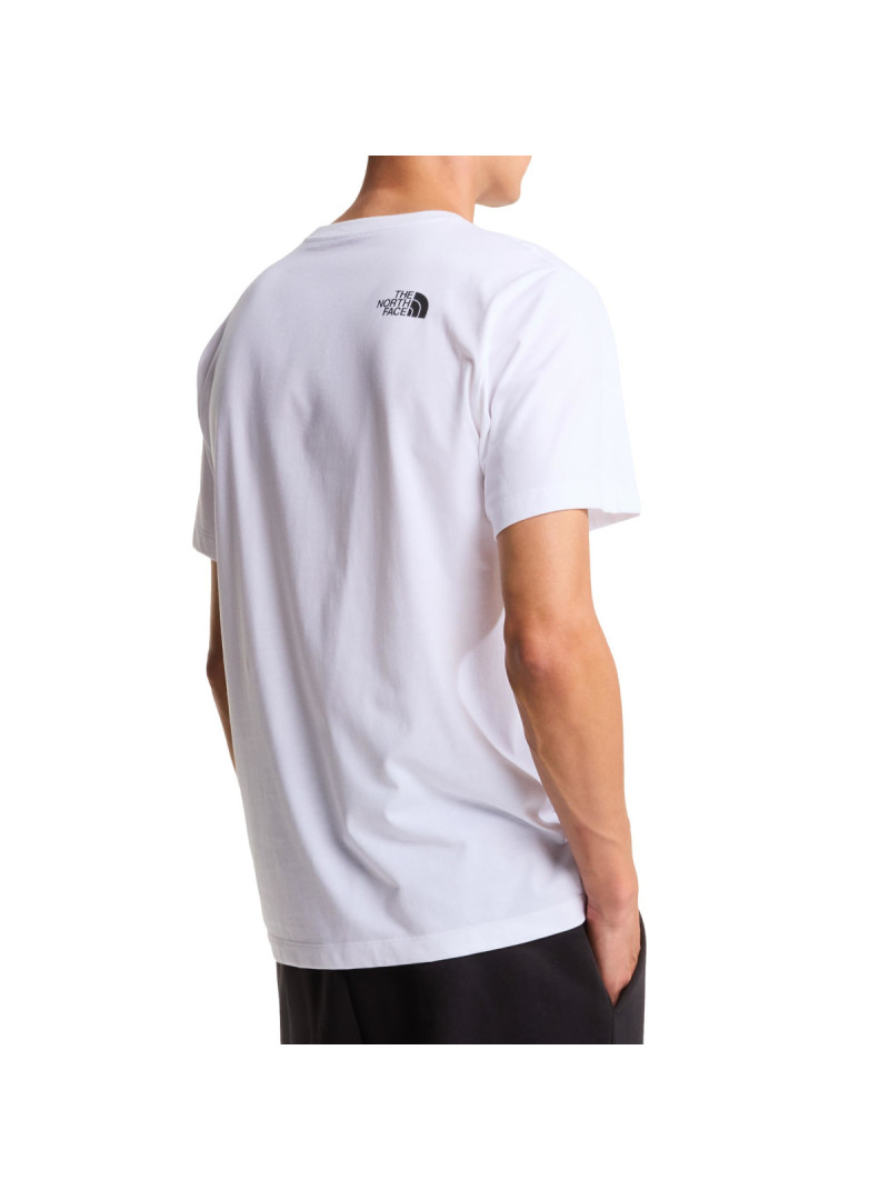 The North Face Koszulka męska M EVO BOX HD RG SS TEE NF0A8G9CFN4 - Biała | Sklep Monotox