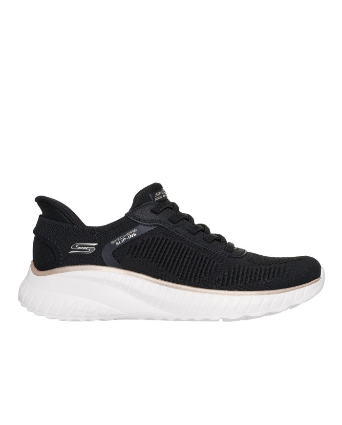 Skechers Buty damskie BOBS SQUAD CHAOS-CURRENT MUSE 117497BKGD - Czarne | Sklep Monotox