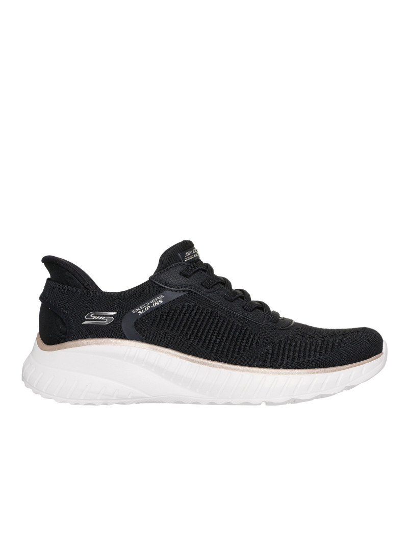 Skechers Buty damskie BOBS SQUAD CHAOS-CURRENT MUSE 117497BKGD - Czarne | Sklep Monotox