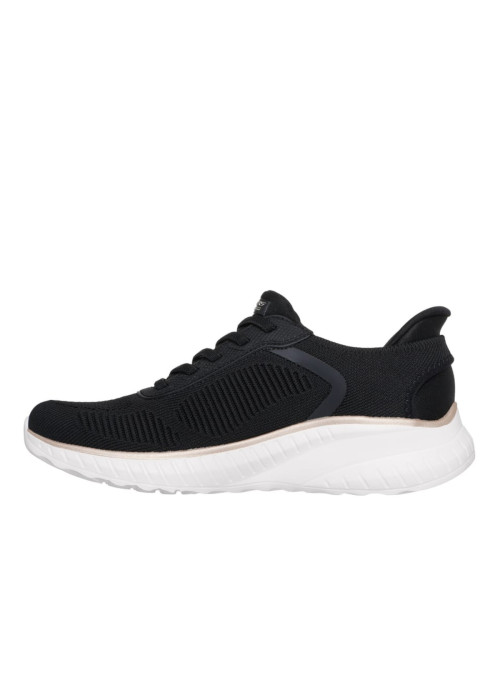 Skechers Buty damskie BOBS SQUAD CHAOS-CURRENT MUSE 117497BKGD - Czarne | Sklep Monotox