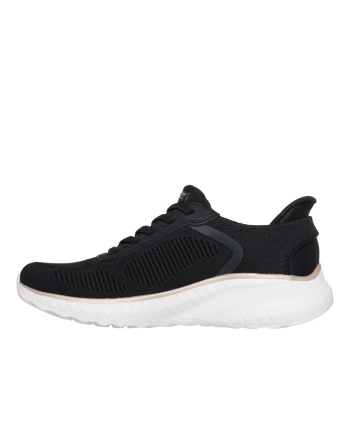 Skechers Buty damskie BOBS SQUAD CHAOS-CURRENT MUSE 117497BKGD - Czarne | Sklep Monotox