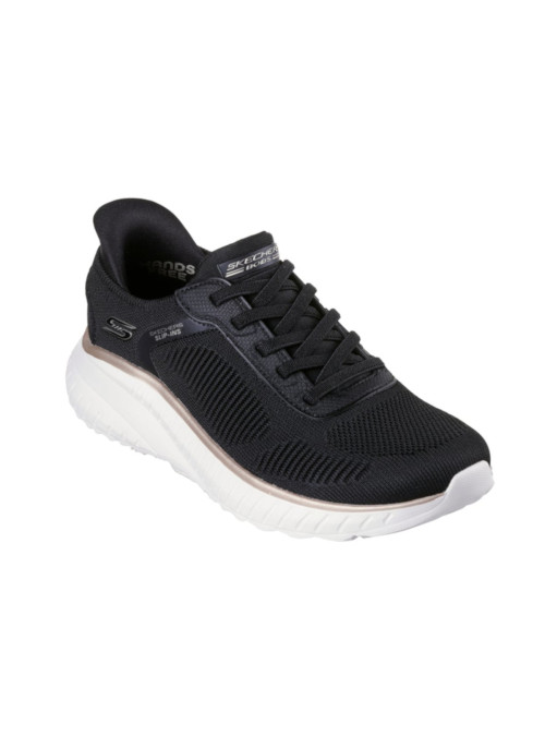 Skechers Buty damskie BOBS SQUAD CHAOS-CURRENT MUSE 117497BKGD - Czarne | Sklep Monotox
