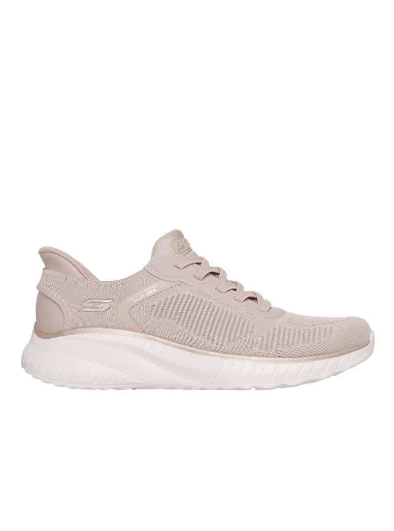 Skechers Buty damskie BOBS SQUAD CHAOS-CURRENT MUSE 117497NTGD - Beżowe | Sklep Monotox