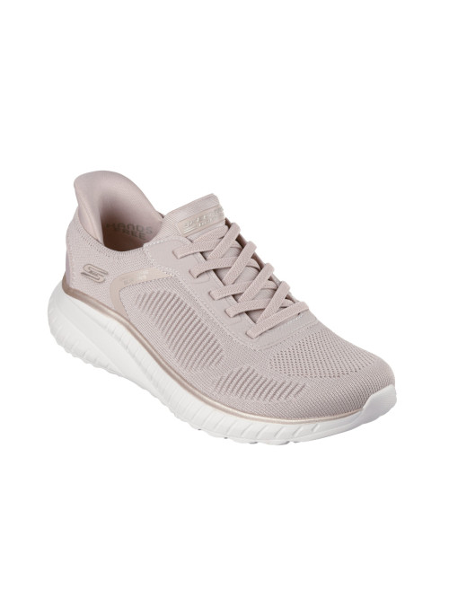 Skechers Buty damskie BOBS SQUAD CHAOS-CURRENT MUSE 117497NTGD - Beżowe | Sklep Monotox