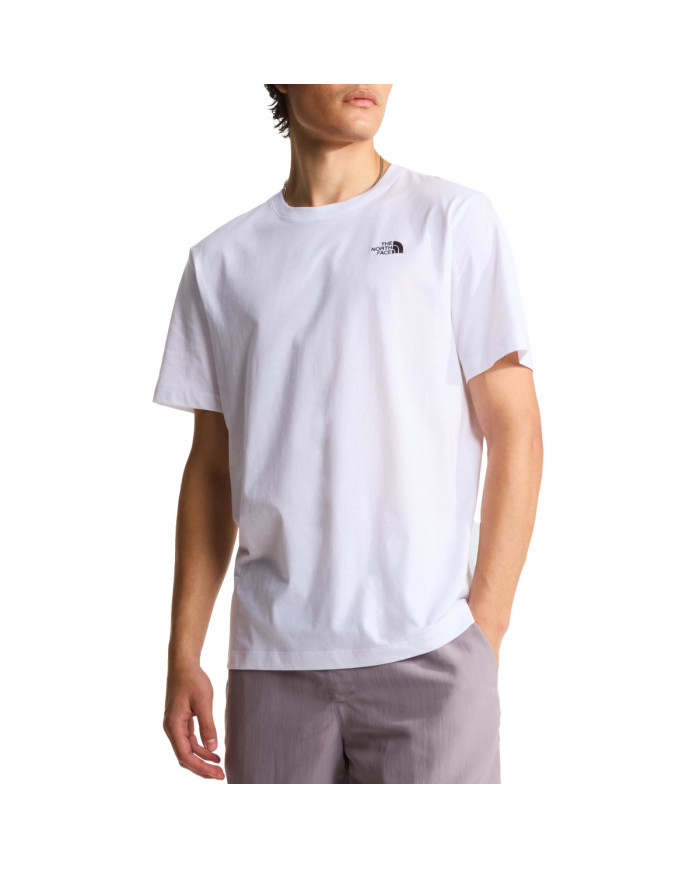 The North Face Koszulka męska M EVO SD REG SS TEE NF0A8CZ2FN4 - Biała | Sklep Monotox