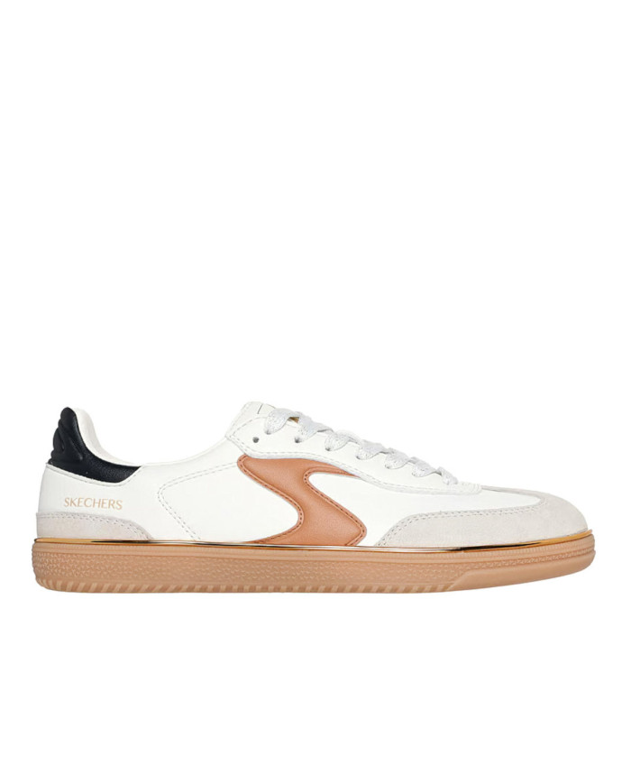 Skechers Buty damskie HOTSHOT - LIVING LUXE 185405NTBR - Białe | Sklep Monotox