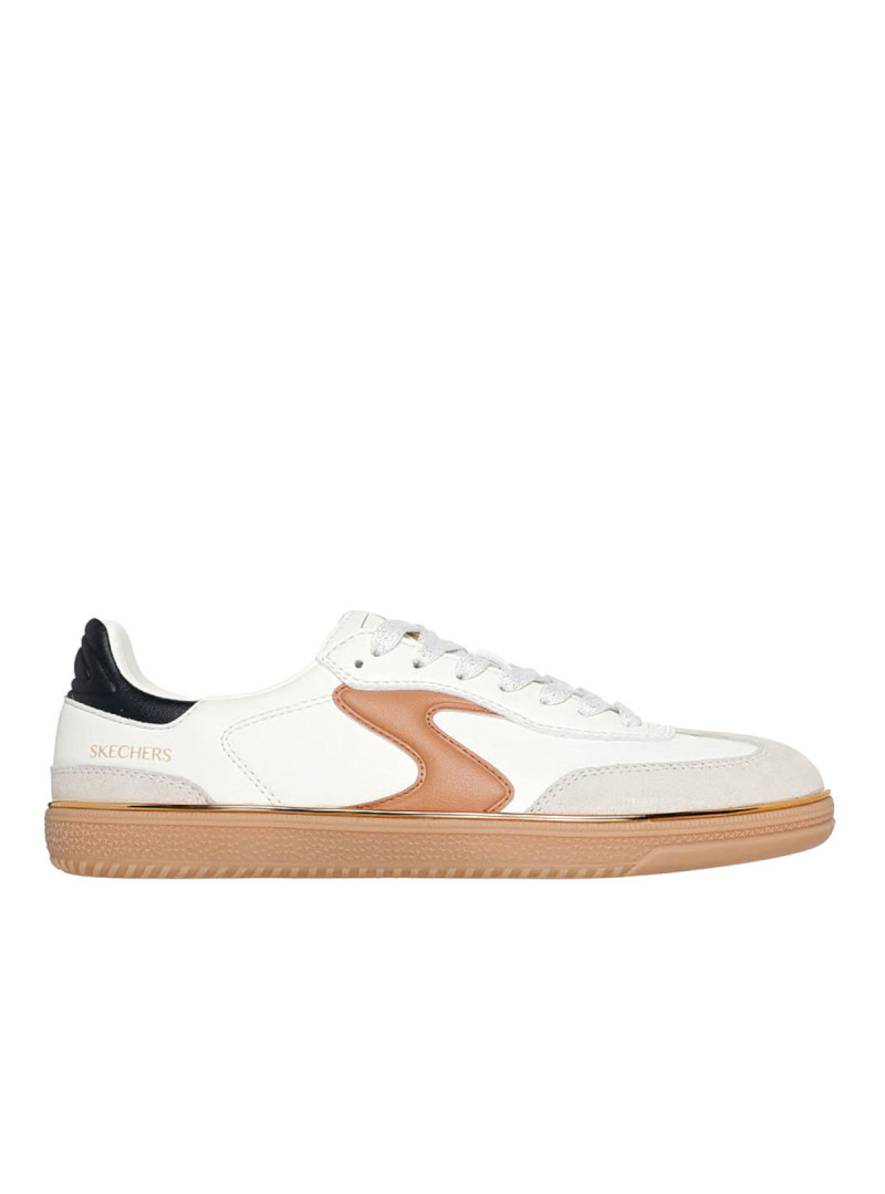 Skechers Buty damskie HOTSHOT - LIVING LUXE 185405NTBR - Białe | Sklep Monotox