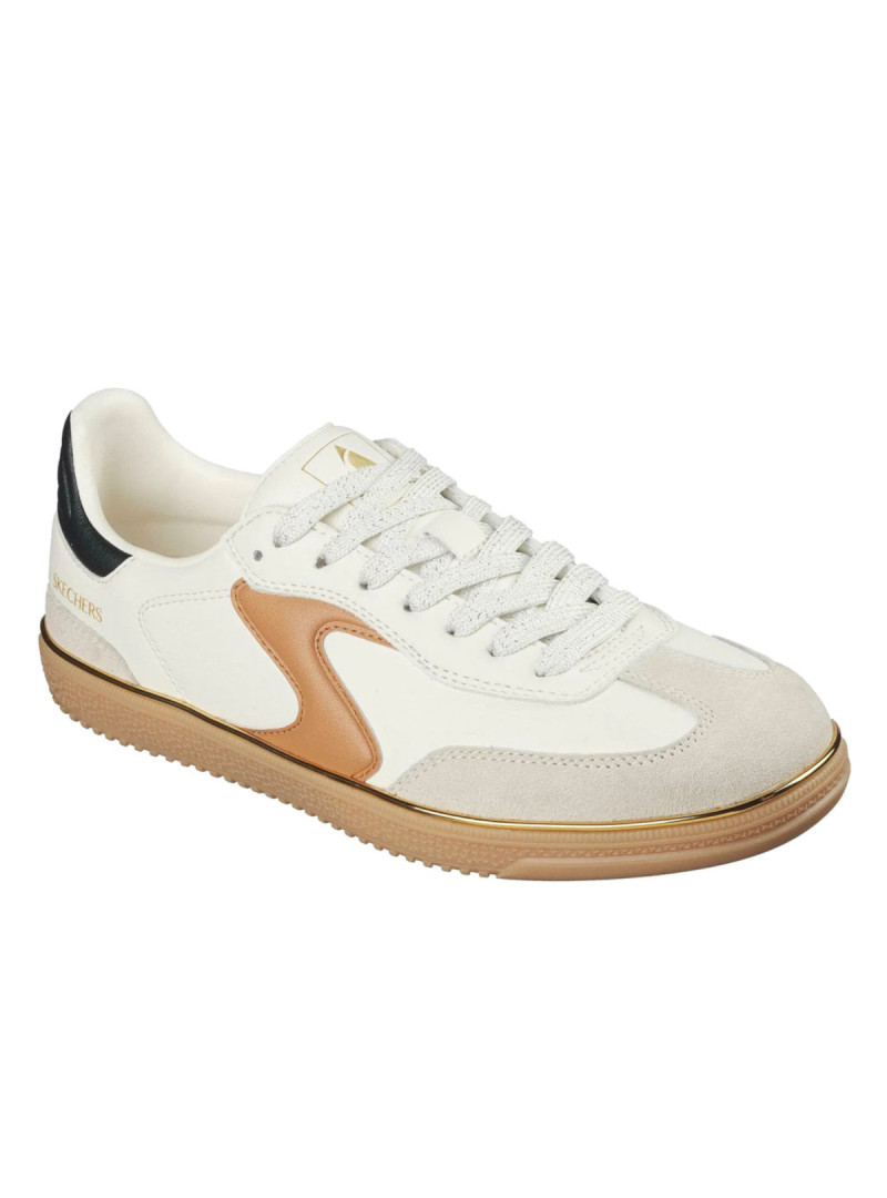 Skechers Buty damskie HOTSHOT - LIVING LUXE 185405NTBR - Białe | Sklep Monotox