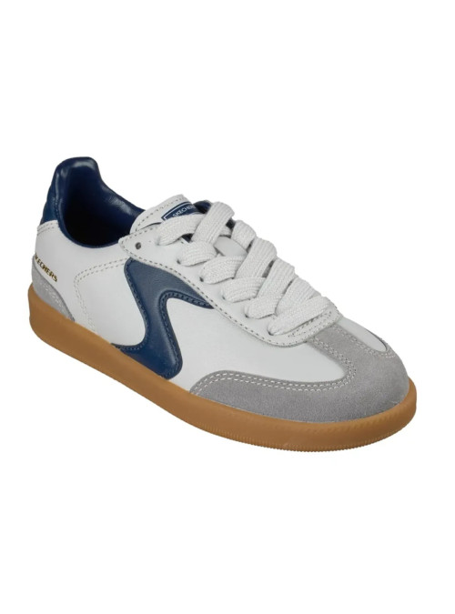 Skechers Buty HOTSHOT-JUNIOR VARSITY 418005LGYNV - Szare | Sklep Monotox