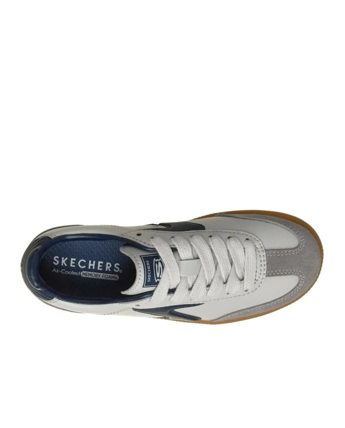 Skechers Buty HOTSHOT-JUNIOR VARSITY 418005LGYNV - Szare | Sklep Monotox
