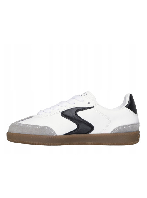 Skechers Buty HOTSHOT-JUNIOR VARSITY 418005LWBK - Białe | Sklep Monotox