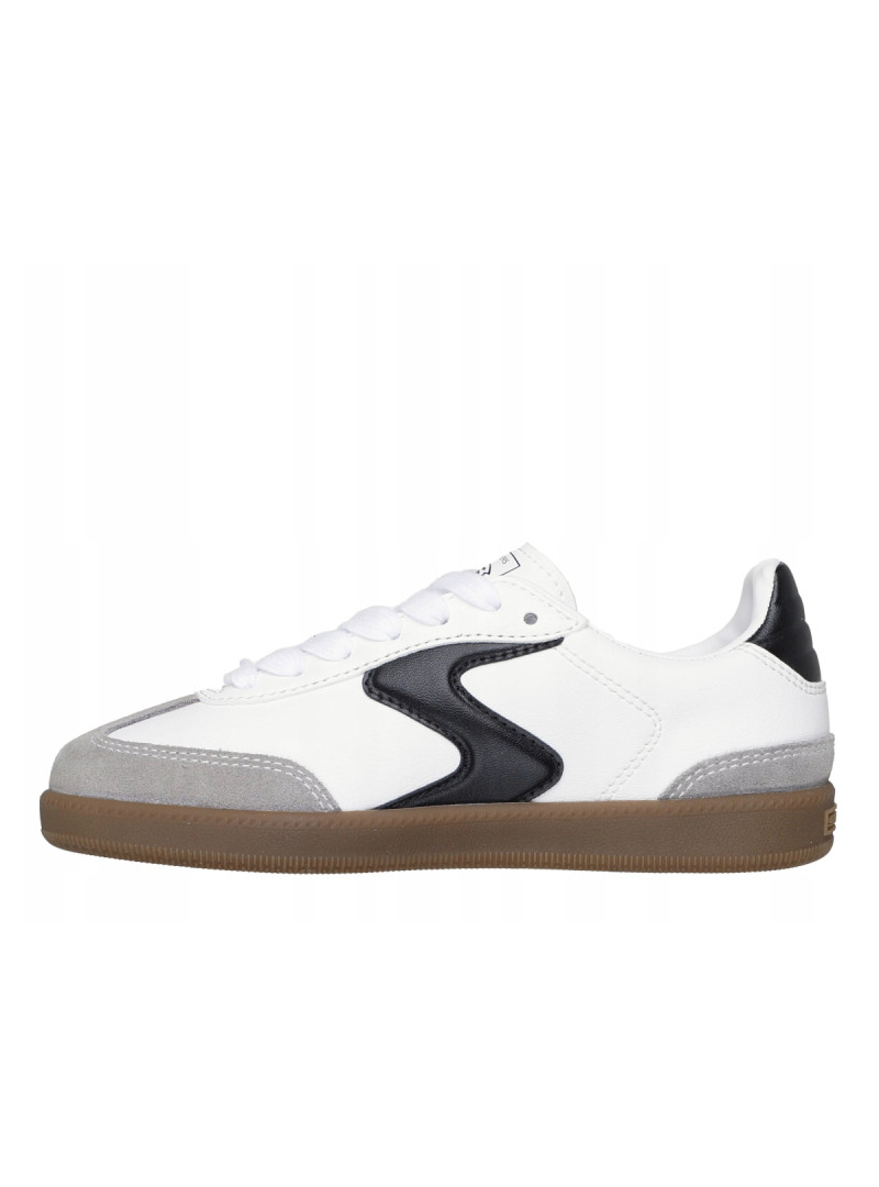 Skechers Buty HOTSHOT-JUNIOR VARSITY 418005LWBK - Białe | Sklep Monotox