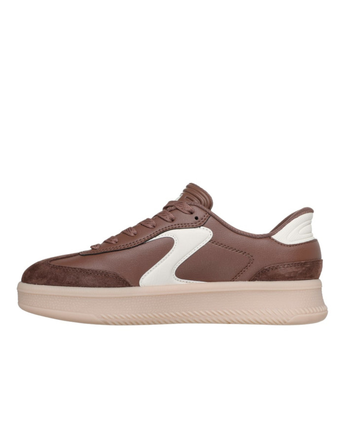 Skechers Buty damskie HOTSHOT HI - LIFTED LUXE 185460BRN - Brązowe | Sklep Monotox