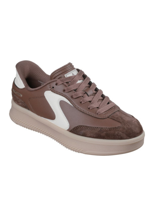Skechers Buty damskie HOTSHOT HI - LIFTED LUXE 185460BRN - Brązowe | Sklep Monotox