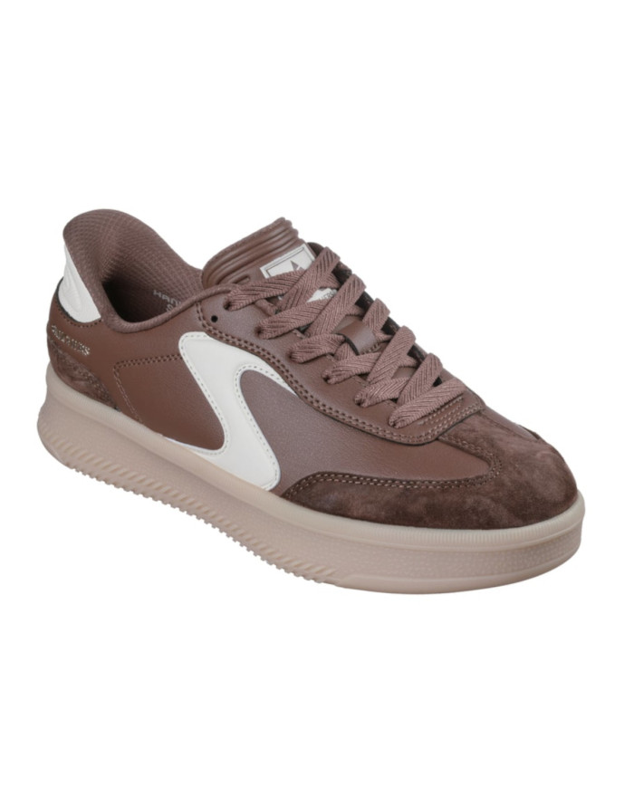 Skechers Buty damskie HOTSHOT HI - LIFTED LUXE 185460BRN - Brązowe | Sklep Monotox
