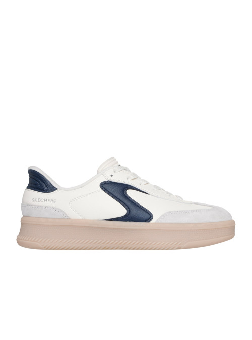 Skechers Buty damskie HOTSHOT HI - LIFTED LUXE 185460OFNV - Białe | Sklep Monotox