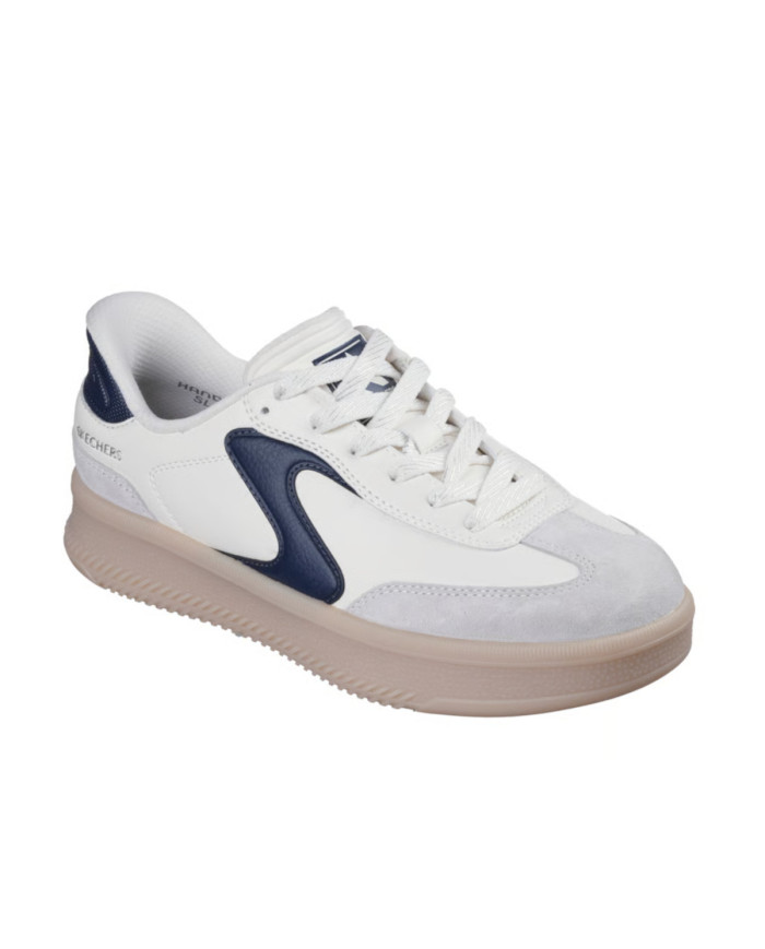 Skechers Buty damskie HOTSHOT HI - LIFTED LUXE 185460OFNV - Białe | Sklep Monotox
