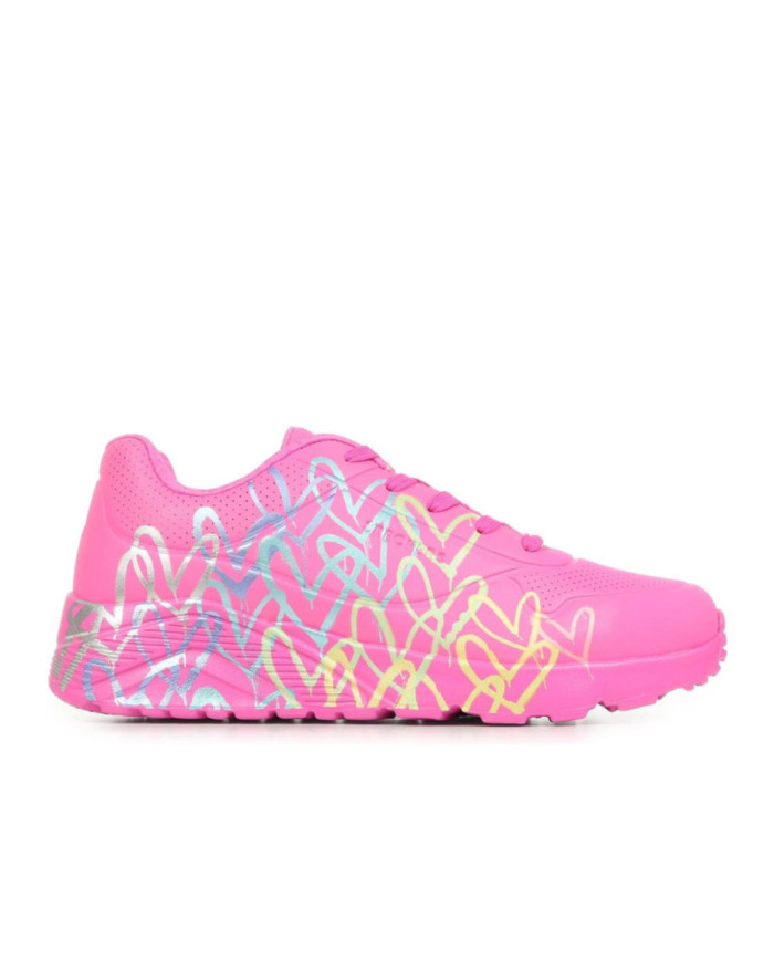 Skechers Buty UNO LITE-METALLIC JOY 314098LHPMT - Różowe | Sklep Monotox