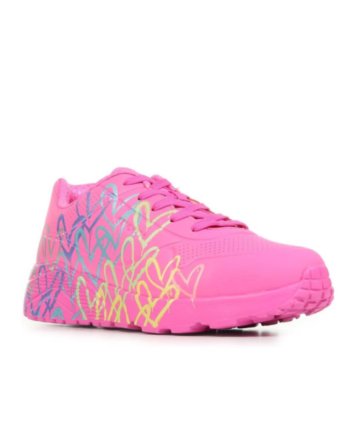Skechers Buty UNO LITE-METALLIC JOY 314098LHPMT - Różowe | Sklep Monotox