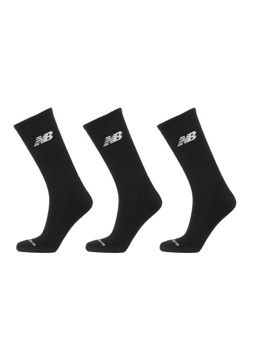 New Balance Skarpetki EVERYDAY CREW 3 PACK LAS51293BKW - Czarne | Sklep Monotox