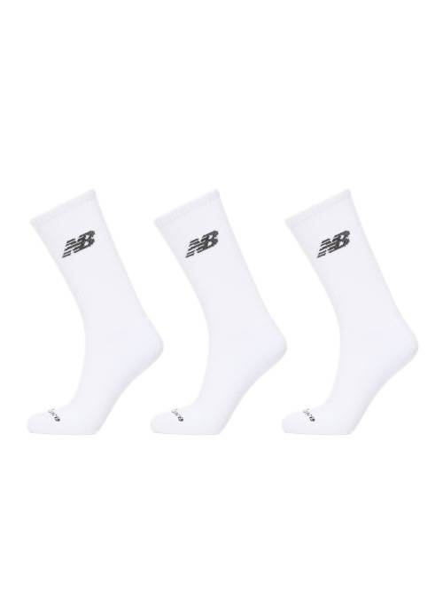 New Balance Skarpetki EVERYDAY CREW 3 PACK LAS51293WK - Białe | Sklep Monotox
