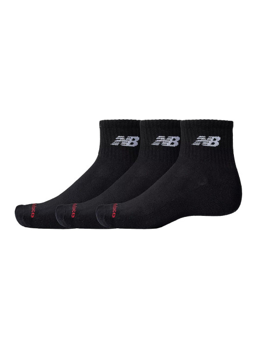 New Balance Skarpetki EVERYDAY ANKLE 3 PACK LAS51303BK - Czarne | Sklep Monotox