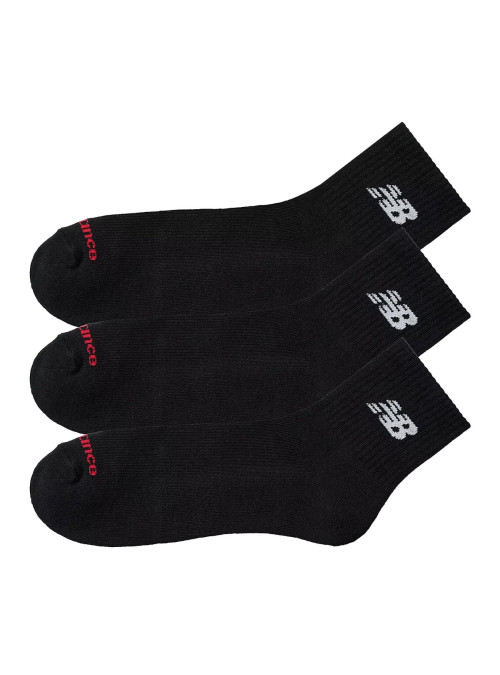 New Balance Skarpetki EVERYDAY ANKLE 3 PACK LAS51303BK - Czarne | Sklep Monotox