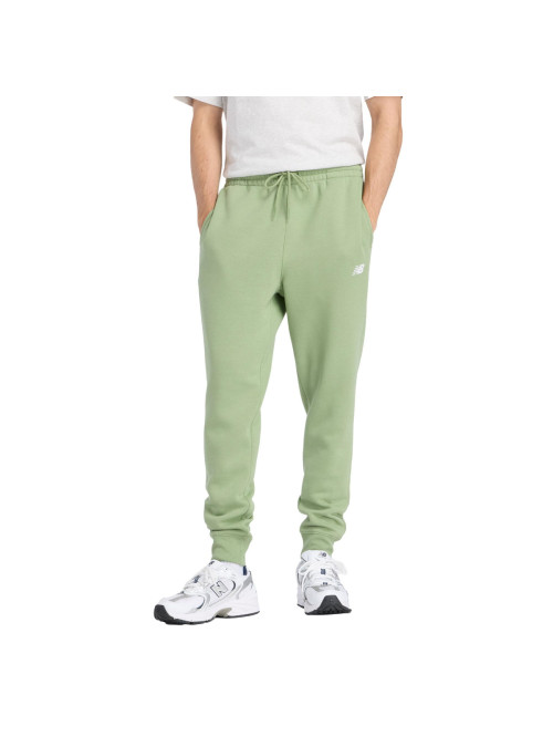New Balance Spodnie męskie SPORT FLEECE JOGGER MP43904AAR - Zielone | Sklep Monotox