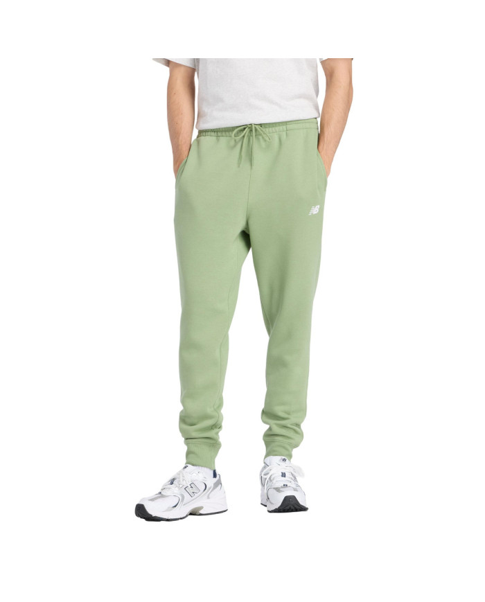 New Balance Spodnie męskie SPORT FLEECE JOGGER MP43904AAR - Zielone | Sklep Monotox