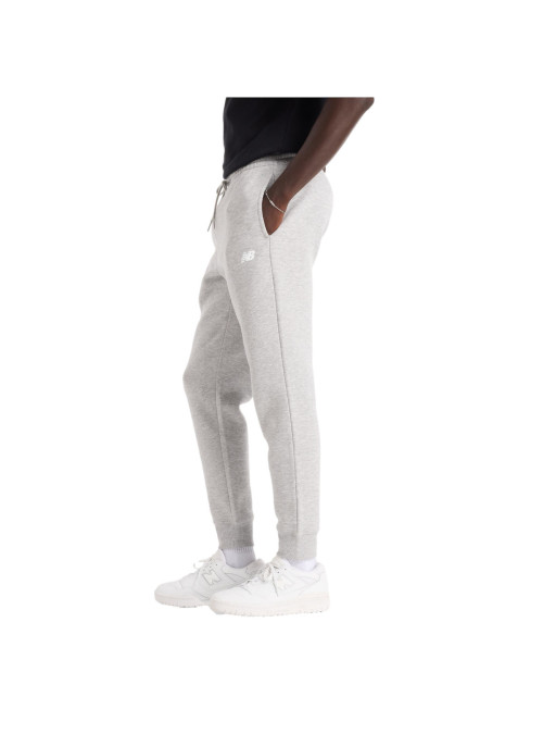 New Balance Spodnie męskie SPORT FLEECE JOGGER MP43904AG - Szare | Sklep Monotox