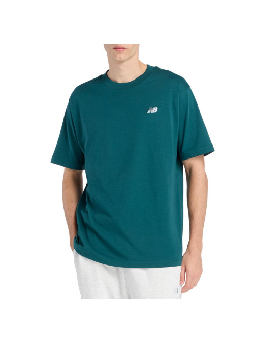 New Balance Koszulka męska SPORT ESSENTIALS COTTON T MT41509AAV - Zielona | Sklep Monotox