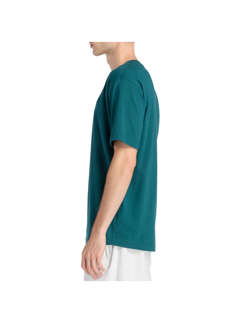 New Balance Koszulka męska SPORT ESSENTIALS COTTON T MT41509AAV - Zielona | Sklep Monotox
