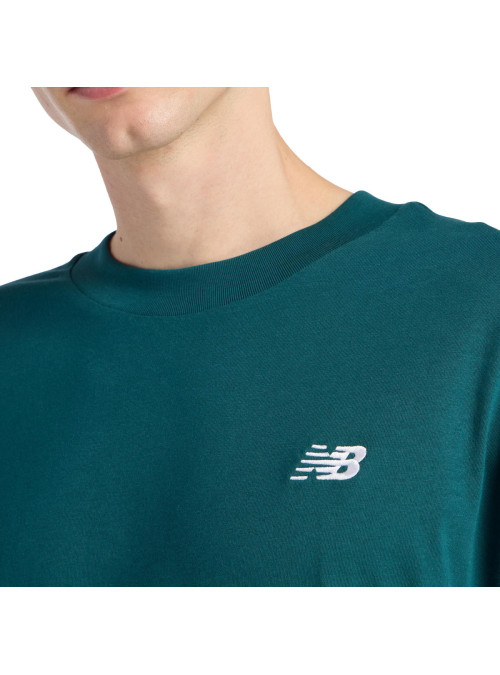 New Balance Koszulka męska SPORT ESSENTIALS COTTON T MT41509AAV - Zielona | Sklep Monotox