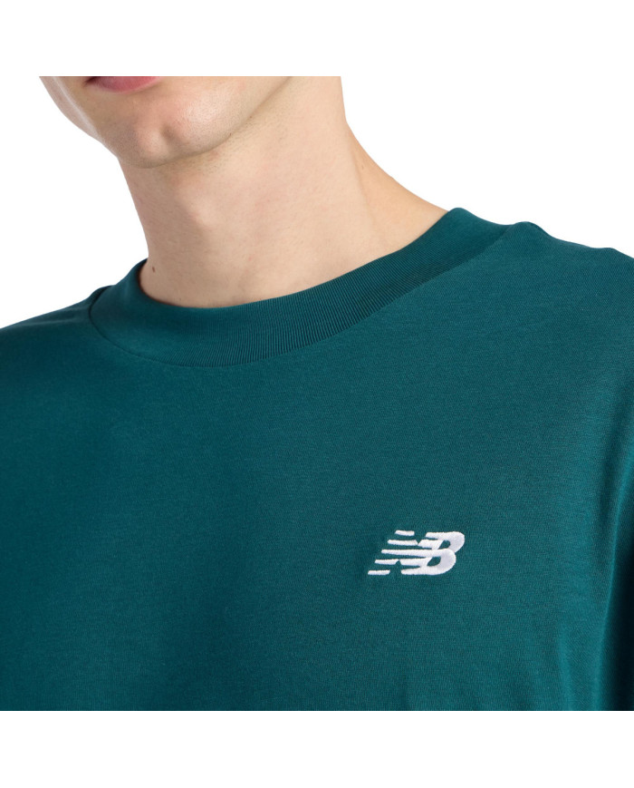 New Balance Koszulka męska SPORT ESSENTIALS COTTON T MT41509AAV - Zielona | Sklep Monotox