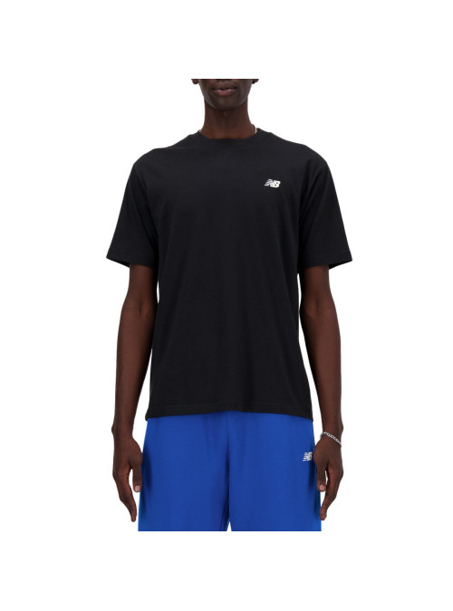 New Balance Koszulka męska S/S SMALL LOGO BK MT41509BK - Czarna | Sklep Monotox