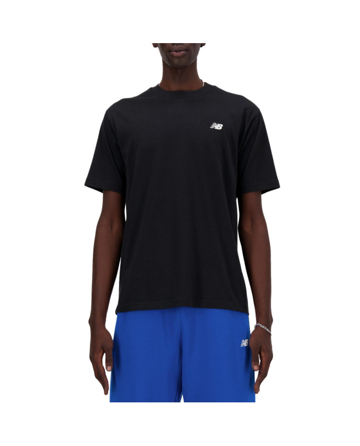 New Balance Koszulka męska S/S SMALL LOGO BK MT41509BK - Czarna | Sklep Monotox