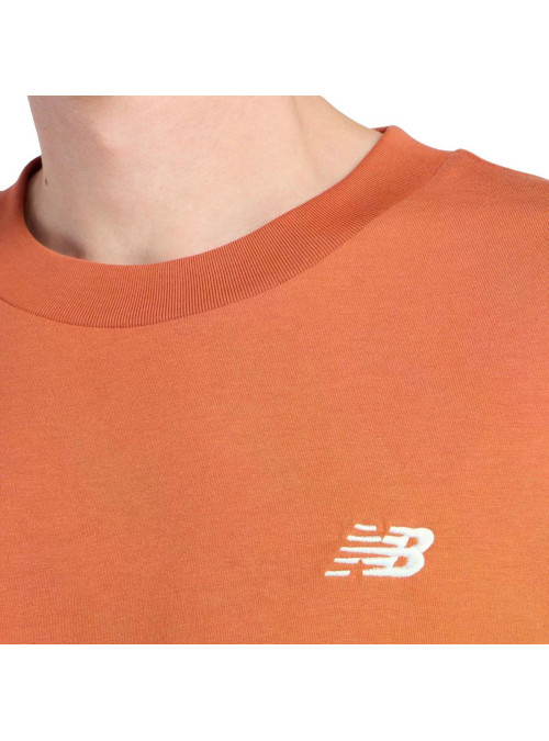 New Balance Koszulka męska SPORT ESSENTIALS COTTON MT41509CNN - Pomarańczowa | Sklep Monotox