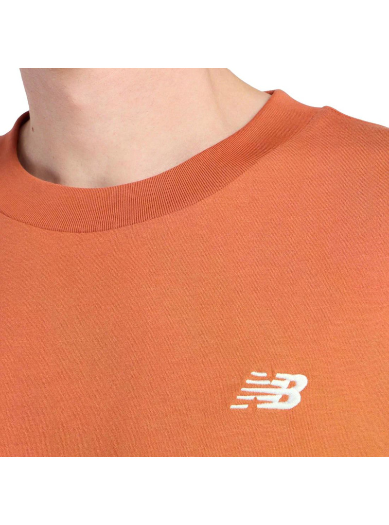 New Balance Koszulka męska SPORT ESSENTIALS COTTON MT41509CNN - Pomarańczowa | Sklep Monotox