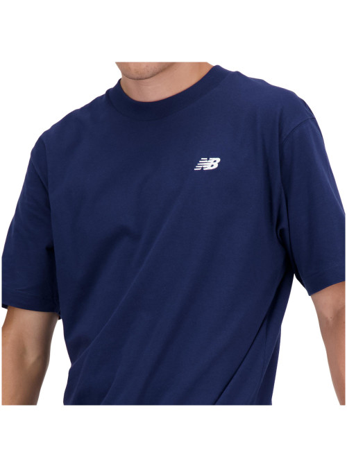 New Balance Koszulka męska S/S SMALL LOGO MT41509NNY - Granatowa | Sklep Monotox