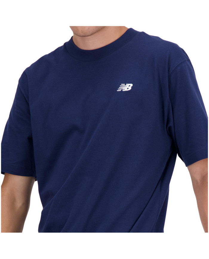 New Balance Koszulka męska S/S SMALL LOGO MT41509NNY - Granatowa | Sklep Monotox