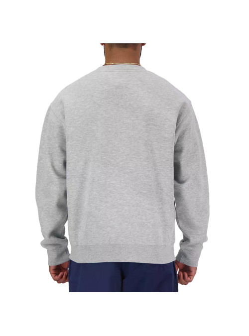 New Balance Bluza męska SPORT ESSENTIALS FLEECE CREW MT41510AG - Szara | Sklep Monotox
