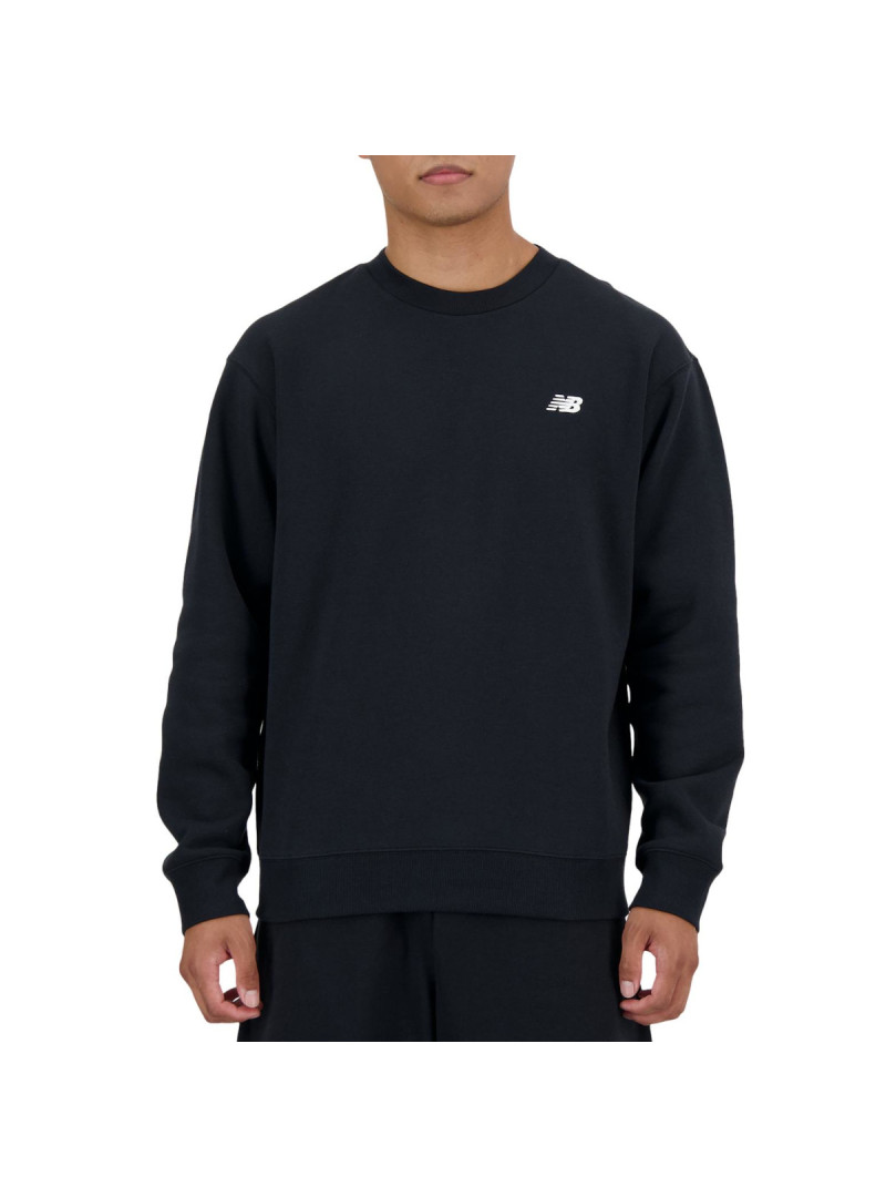 New Balance Bluza męska SPORT ESSENTIALS FLEECE CREW MT41510BK - Czarna | Sklep Monotox