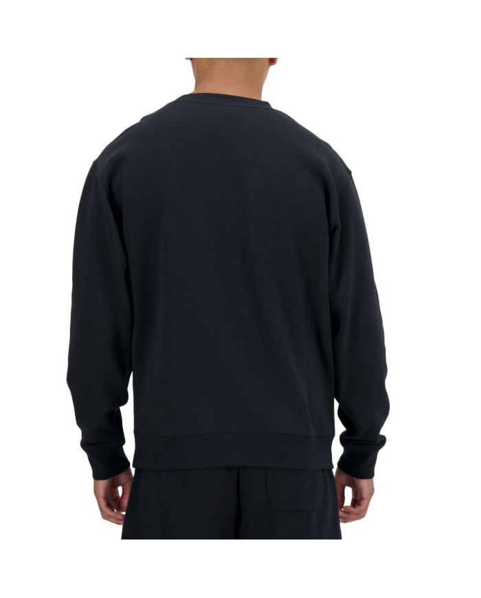 New Balance Bluza męska SPORT ESSENTIALS FLEECE CREW MT41510BK - Czarna | Sklep Monotox