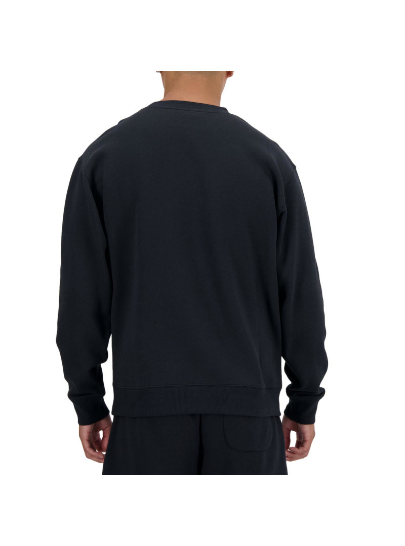 New Balance Bluza męska SPORT ESSENTIALS FLEECE CREW MT41510BK - Czarna | Sklep Monotox